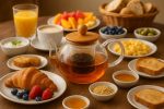قوری پیرکس بروسیلیکات درب بامبو