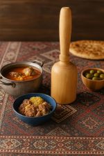 گوشت کوب چوبی