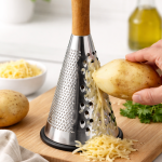 رنده مخروطی دسته چوبی