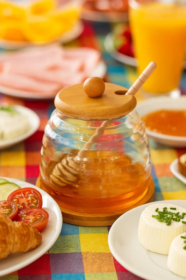 ظرف عسل درب بامبو پاپا - Image 1