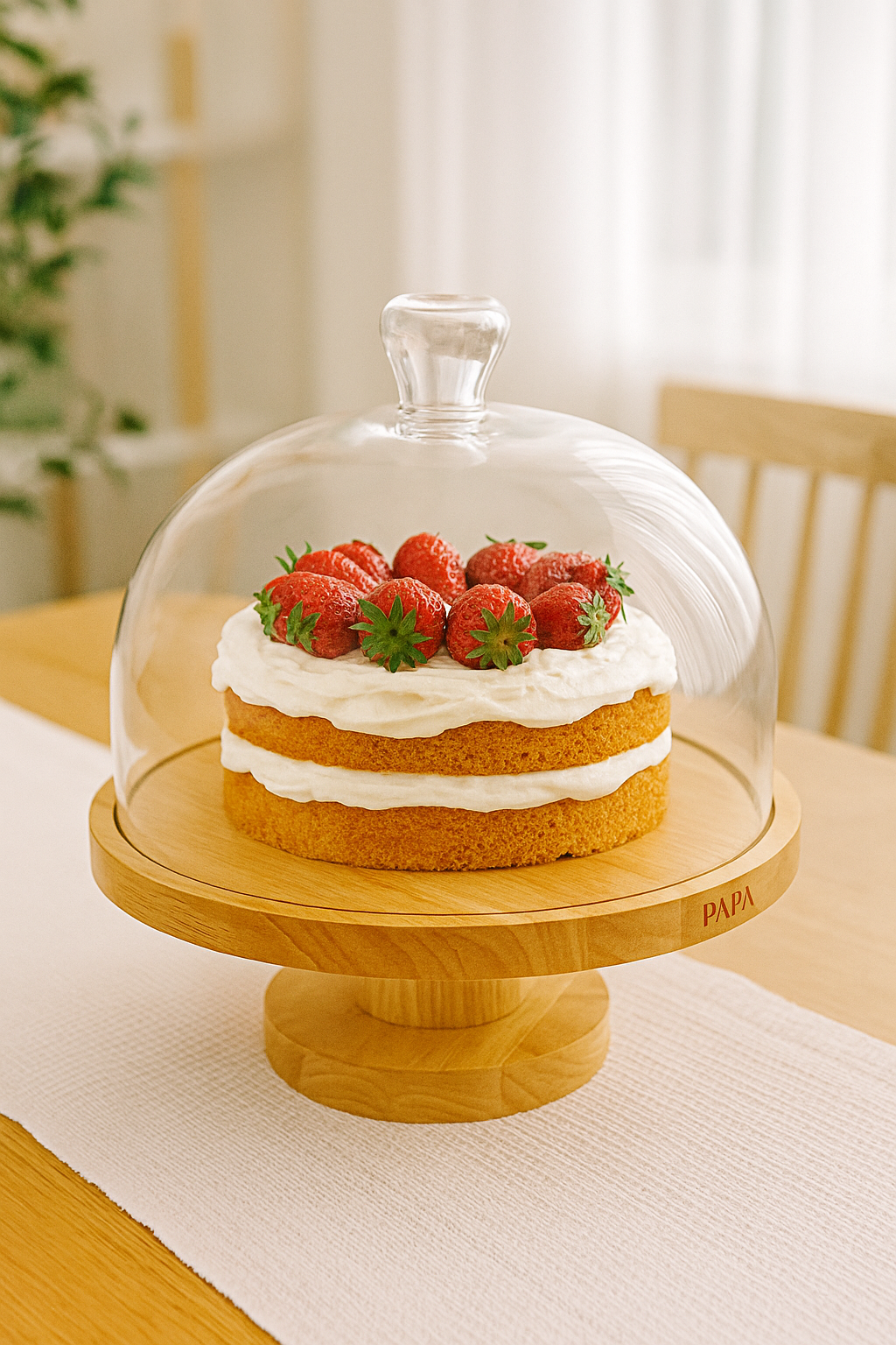 ChatGPT Image Nov 1, 2025, 06_57_08 PM ظرف کیک پایه دار رابروود - Image 1