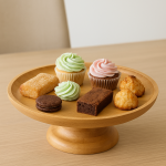 شیرینی‌خوری پایه‌دار بامبو پاپا