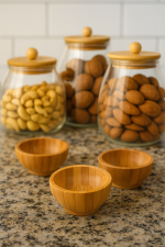 پیاله گرد بامبو پاپا - Image 3