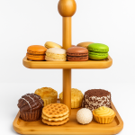 شیرینی خوری دو طبقه بامبو